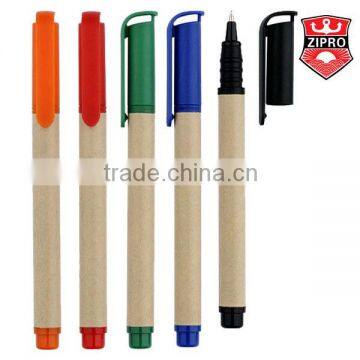 Bio resource Chinese Recycled Kraft Paper Pen, Promotional Paper Pen