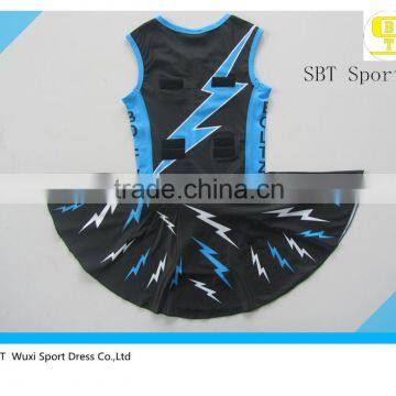 Custom New Style Sublimated Netball Dress With Underwear photo-3