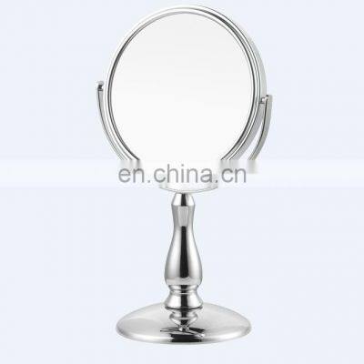 High Quality Household Bathroom Chrome Plated Fashion Models Standing Mirror photo-4