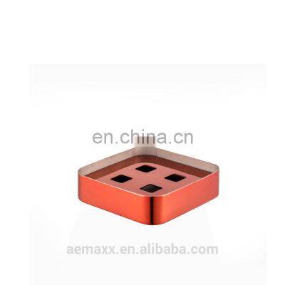 201 Royal Bathroom Accessories Stainless Steel Square Bathroom Accessories Hot Sale Bath Set photo-2