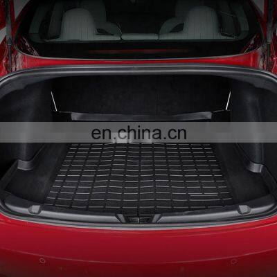 TPE Rear Trunk Mats Waterproof Carpets For Tesla Model 3 Frunk Mat Cushions Trunk Pads Car Accessories