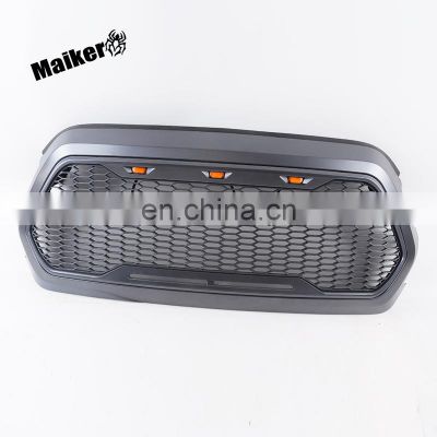 Car accessories for Tacoma 2016-2018 grille with led light grey mesh grilles for Tacoma