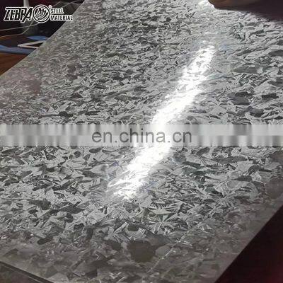 AISI DX51D DX52D 2mm 4mm Thick Zinc Sheet Metal Galvanized Steel Sheet GI Sheet / Plate For Sale photo-2