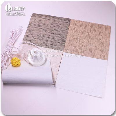 Jacquard Material White Foaming Roller Blinds Fabric photo-5