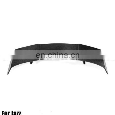 New Carbon Fiber Rear Spoiler Wing For Jazz Fit GK5 2014-2017 Rear Spoiler