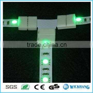 RGB 10 mm 4 Pin T Shape PCB FPC Board Splitter LED Strip Connector for SMD 5050 RGB LED Strip Light photo-3