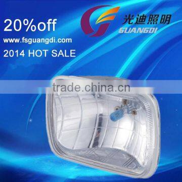 High quality best price 7'square blue xenon driving lamp for car