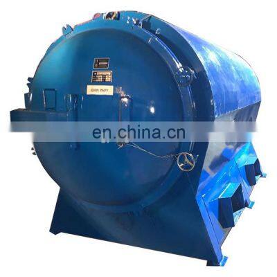 Bamboo Horizontal Airflow Biochar Machine Biomass Small Briquette Biochar Machine