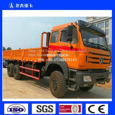 China Beiben North Benz 6*6 All Wheel Driving Long Chassis Cargo Truck 2642AP