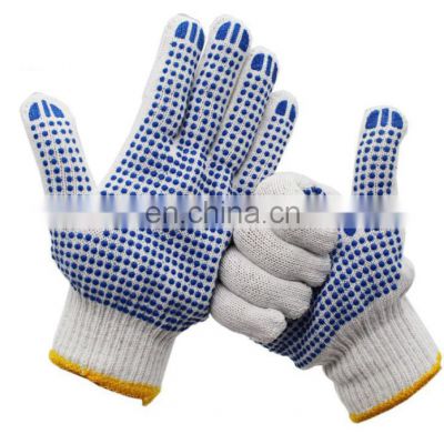 10 gauge nylon white  working cotton hand gloves