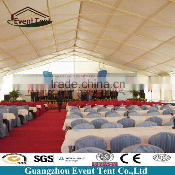 Large outdoor tent for ceremony