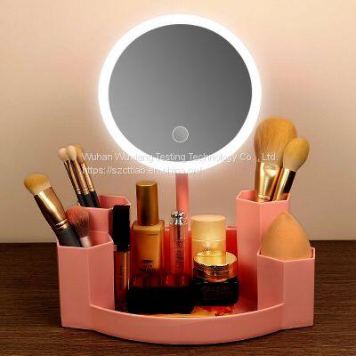 EU market LED cosmetic mirror certification process