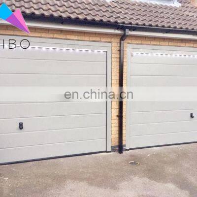 Sectional Doo Industrial Door Manufacturer High Quality Automated Sectional Garage Doors Garage Lift up Overhead Doors photo-3