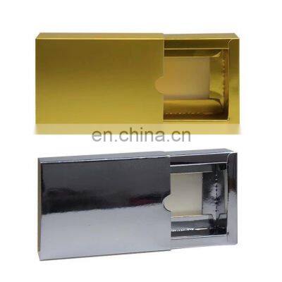 Free Samples OEM China Manufacturer Customized Logo Cheap Solid Drawer Box Gold Foil Hard Paper Sleeve Soap Small Packaging Box photo-3