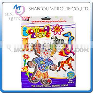 Mini Qute Kawaii DIY Ironing Hama Perler Beans 3D Jigsaw Clown model building block educational toy (Accept OEM) NO.BT-0054D2