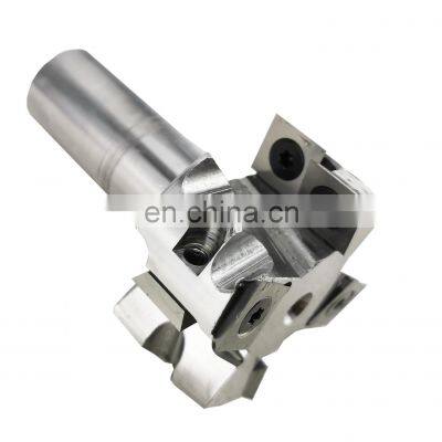 Manufactory CNC Spoilboard Surfacing Router Bit 4 Teeth Carbide Insert Flattening Router Bits Planing Bit Wood