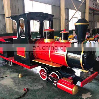 Antique Sightseeing Tourist Track Electric Train Sets photo-5