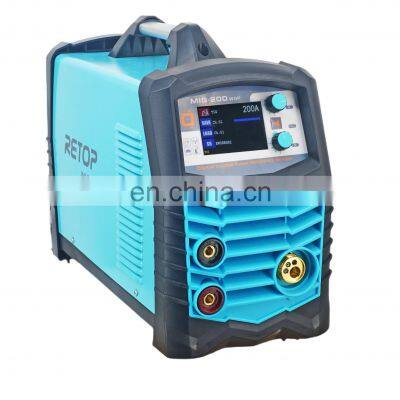 MIG-200WDP welder thrust current thermal arc starting current thermal arc starting time inductance