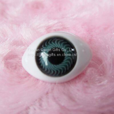 Toy Accessories Plastic Oval Doll Eyes Acrylic Fixed Eyes photo-2
