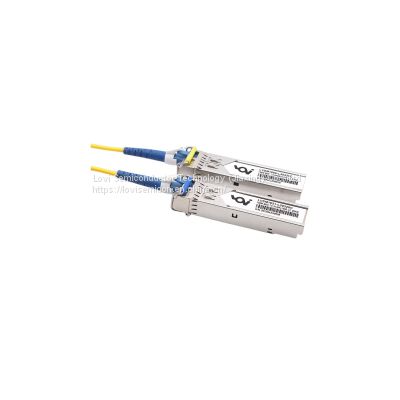 155Mbps BiDi 20km Compatible SFP Module Optical Fiber Transceiver