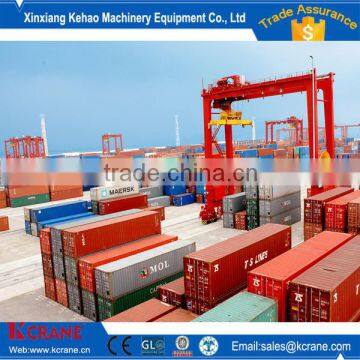 China Mobile Container Crane For Seaport Transportaion