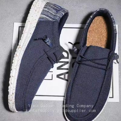 Spring Autumn Fashion Loafers Shoes Men Classic High Quality Denim Comfortable Drive Boat Shoes photo-5