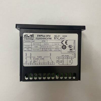 Eliwell digital thermostat EW PLUS 974 refrigeration controller EQ2EDI0XC4780