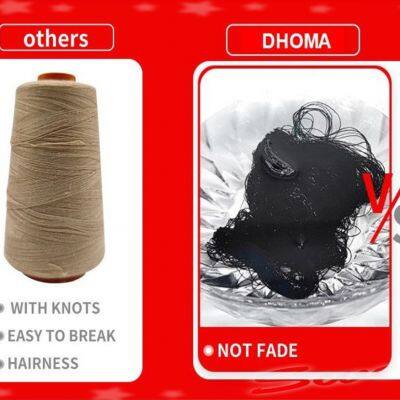 1800 Stock Colors 502 5000y Sewing Threads Low Breakage Polyester Threads Low MOQ Polyester Sewing Thread for Garment Sewing photo-3