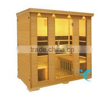 A Serial Tourmaline Sauna Room