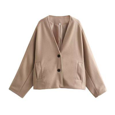 New Autumn Style Loose-Fitting Slim-Fitting Women's Kimono-style Coats for Export From Europe and America photo-3