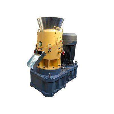 High-Efficiency 350-450kg/h Flat Die Biomass Pellet Machine