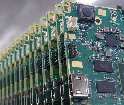 AI Drone Driving PCB+PCBA,AI Communication Server PCB+PCBA photo-4