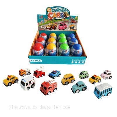 XINYU 1:64 Scale Diecast Cars Ambulance Fire Rescue Police Car Taxi