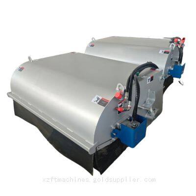 Heavy Duty Pick-Up Broom Sweeper Attachment for Skid Steer Loader with Collection Hopper
