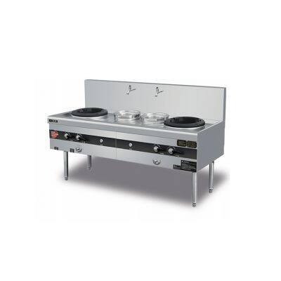 KuaiChu Double Burner & Double Warming Natural Gas Stove photo-3
