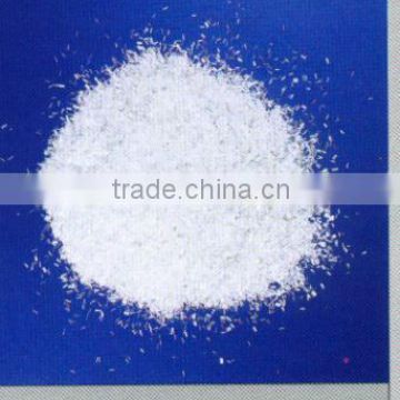 Fiberglass chopped strands for titania-based ceramic SCR catalyst