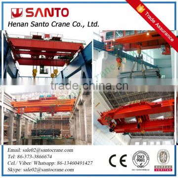 Steel Wheel Double Hoist Trolley EOT Crane Price