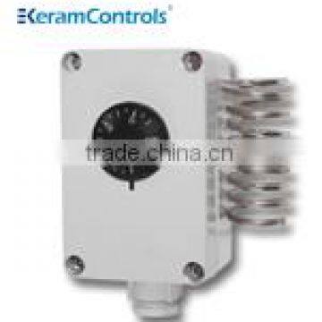 stainless steel spiral capillary frost thermostat