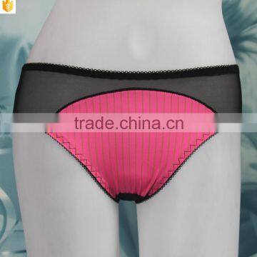 In-stock supplier mesh back pink shadow g-string