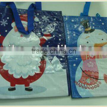 Christmas series pp woven bags china