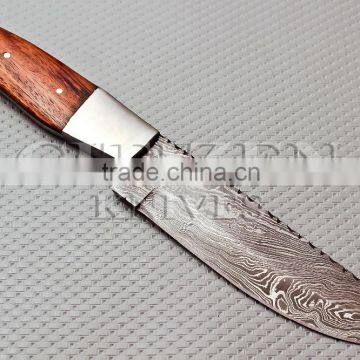 CITIZEN KNIVES, BEAUTIFUL CUSTOM HAND MADE DAMASCUS STEEL HUNTING KNIF photo-3
