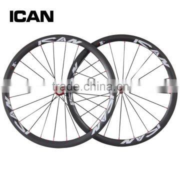 R36 carbon hubs carbon road bike wheelset 38mm clincher bike wheelset 38C