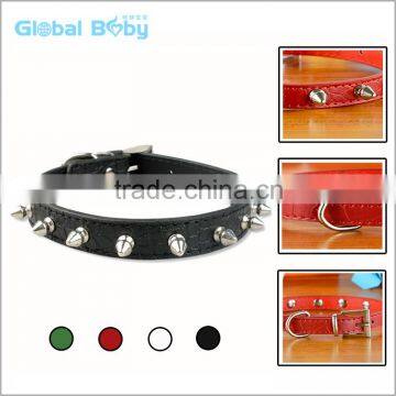 New arrival Crocodile Leather Spiked Studded Puppy Dog Collars