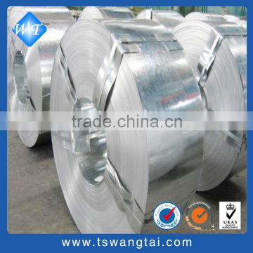 zinc GI galvanized steel strip for steel profiles