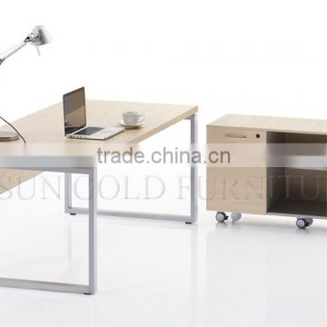 Modern computer table photos office desk with metal frame (SZ-ODB320)