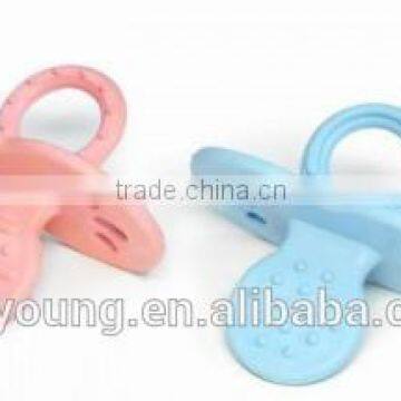 Gentle Silicone Baby Teether, Pacifier Led Factory, Baby Pacifiers