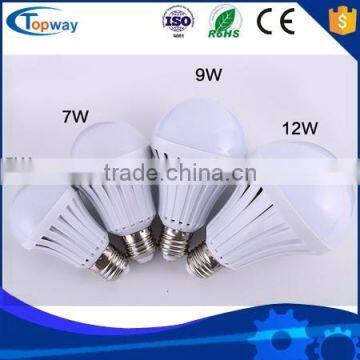 High Brightness 5w 7w 9w 12w E27 E14 B22 Screw Base Led Bulb Light photo-3