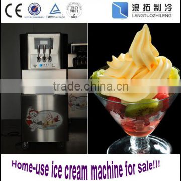 CE RoHS approval mini soft ice cream maker for home use