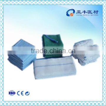 Non-washed sterile surgical gauze lap sponges