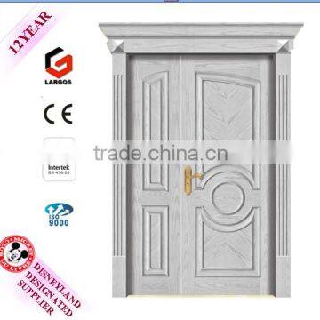 Hot sell wooden door,main door design,exterior main gate design villa entrance door